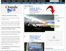Tablet Screenshot of chapalaclub.com
